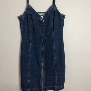 Top shop denim dress